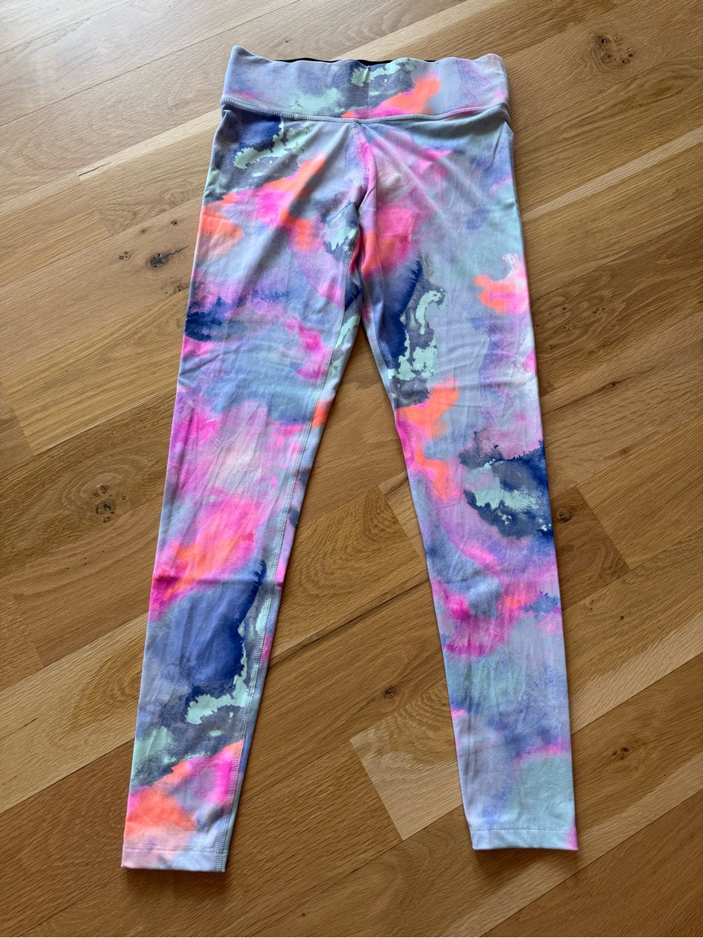 Pink Victorias Secret Ultimate Tie Dye Leggings